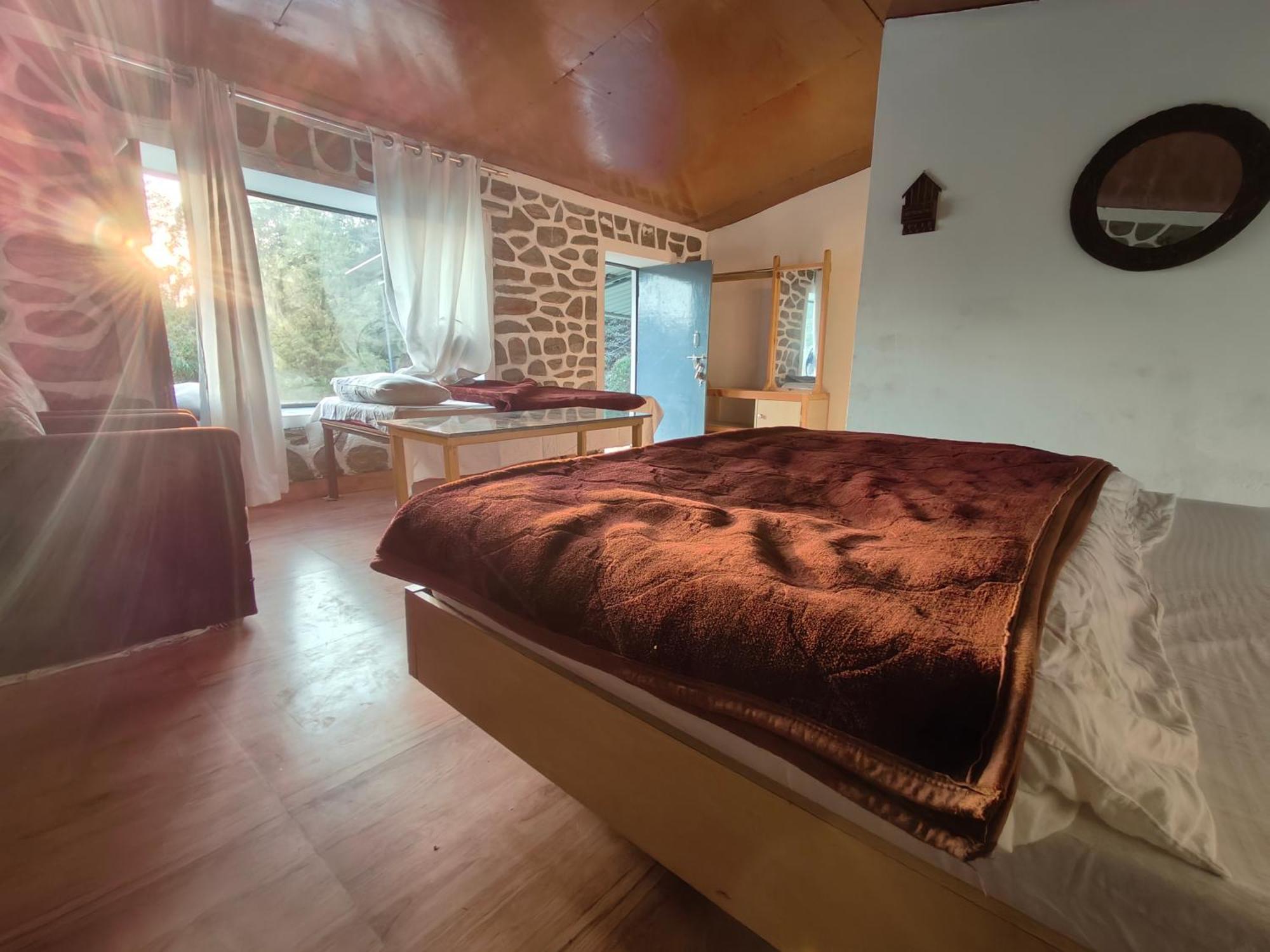 Himwanderer Camps & Cottages Pangot Nainital Luaran gambar